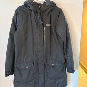 Columbia Charcoal Hooded Jacket